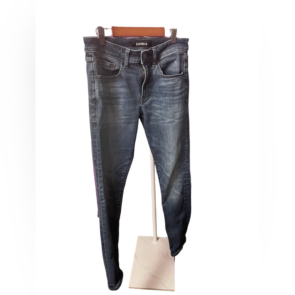 Express Women’s Blue Skinny Jeans | Size 30x30 - Picture 1 of 9